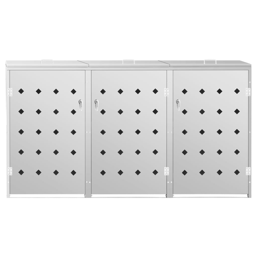 Containerberging driedubbel 240 L roestvrij staal is nu te koop bij PeponiXL, paradijselijk wonen!