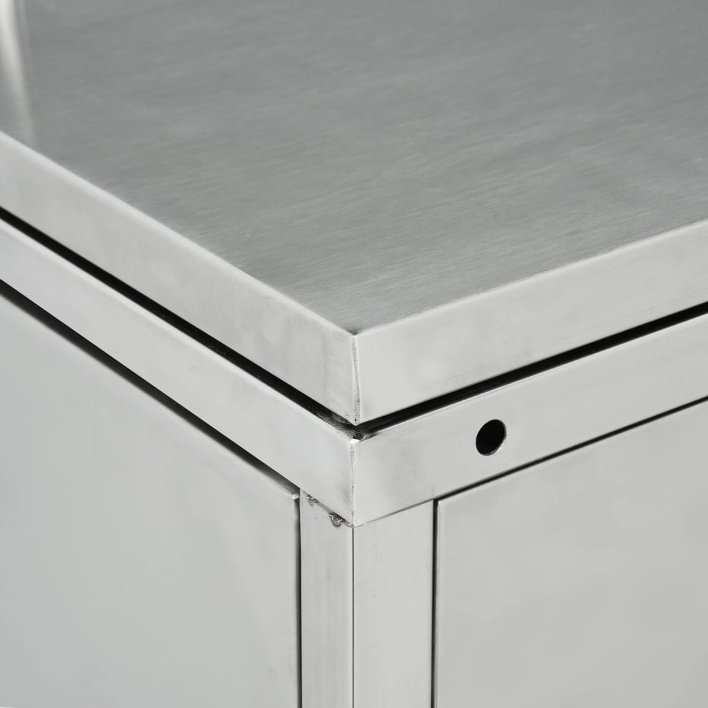 Containerberging driedubbel 240 L roestvrij staal is nu te koop bij PeponiXL, paradijselijk wonen!