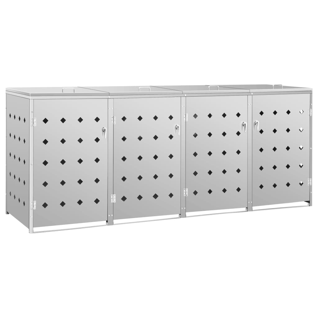 Containerberging vierdubbel 240 L roestvrij staal is nu te koop bij PeponiXL, paradijselijk wonen!