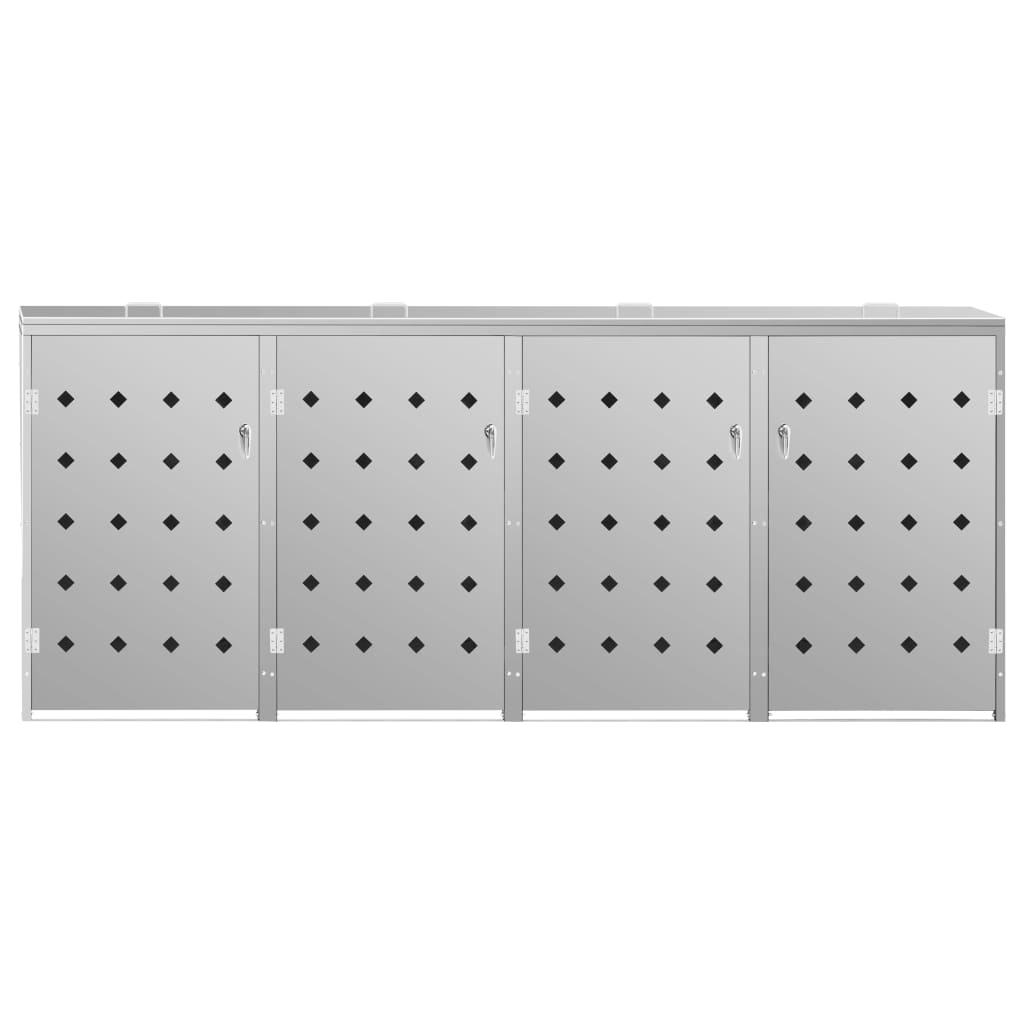Containerberging vierdubbel 240 L roestvrij staal is nu te koop bij PeponiXL, paradijselijk wonen!