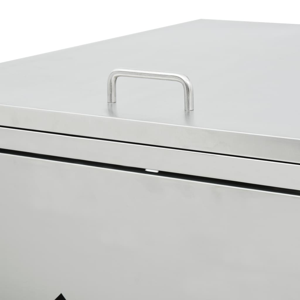 Containerberging vierdubbel 240 L roestvrij staal is nu te koop bij PeponiXL, paradijselijk wonen!
