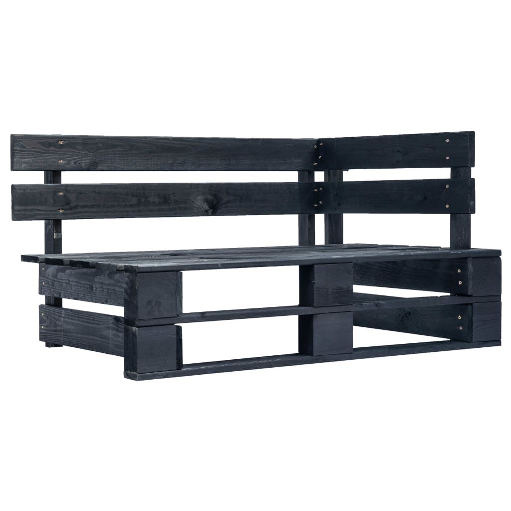 Tuinbank pallet met zandkleurige kussens grenenhout is nu te koop bij PeponiXL, paradijselijk wonen!