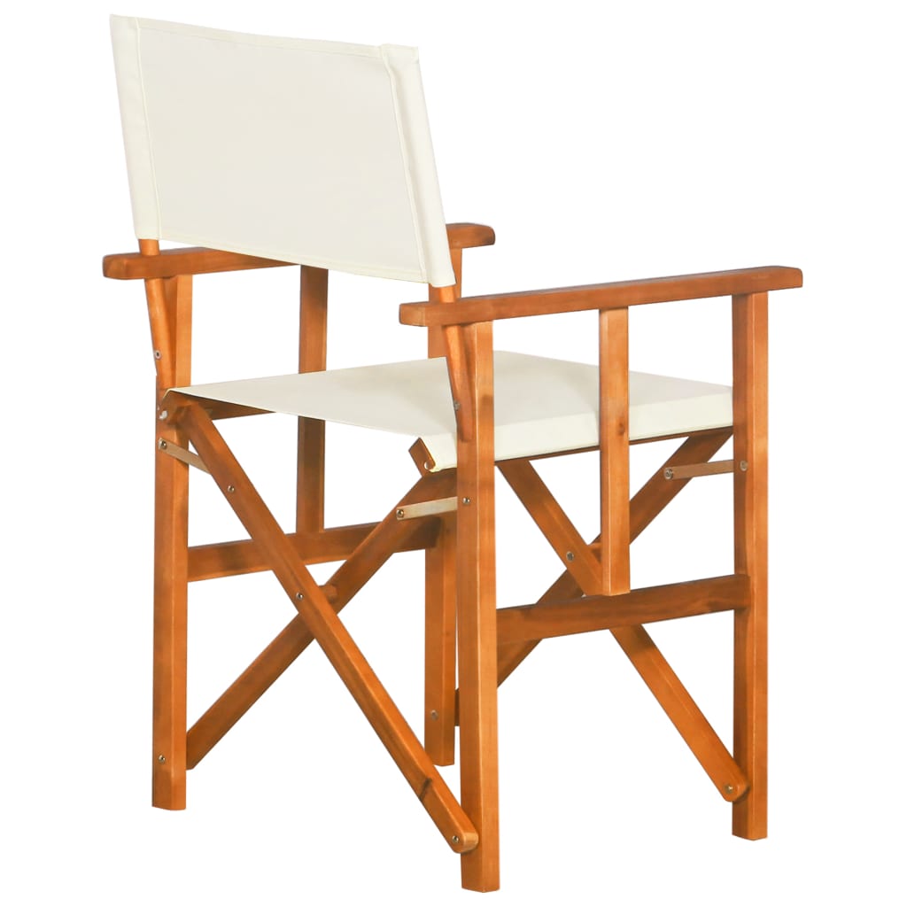 Regisseursstoelen 2 st massief acaciahout is nu te koop bij PeponiXL, paradijselijk wonen!