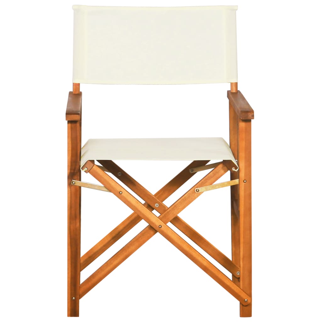 Regisseursstoelen 2 st massief acaciahout is nu te koop bij PeponiXL, paradijselijk wonen!