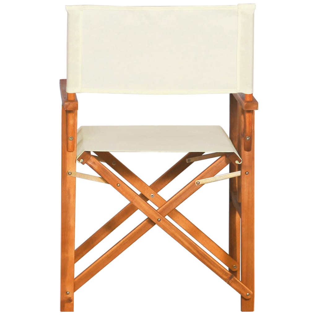 Regisseursstoelen 2 st massief acaciahout is nu te koop bij PeponiXL, paradijselijk wonen!