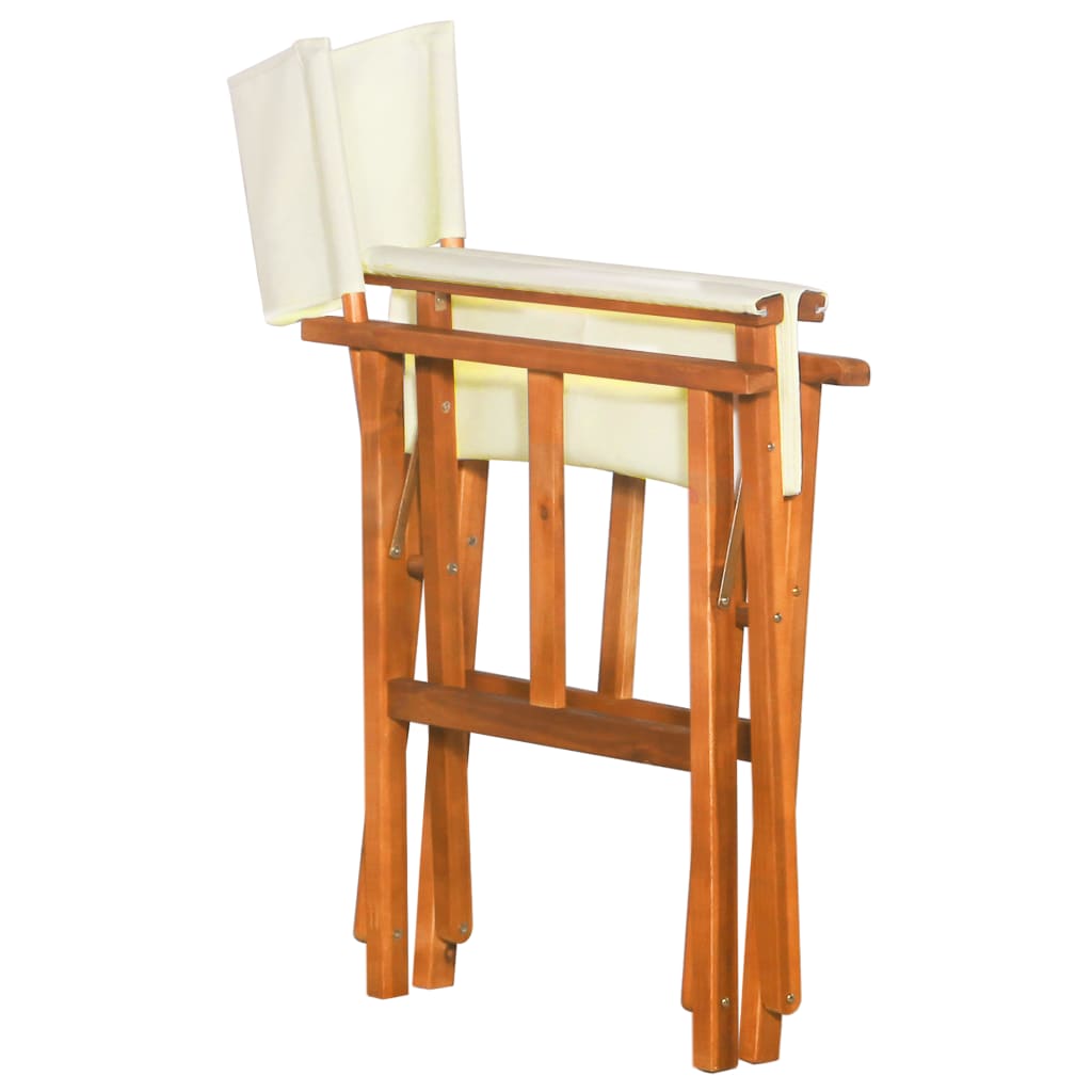 Regisseursstoelen 2 st massief acaciahout is nu te koop bij PeponiXL, paradijselijk wonen!