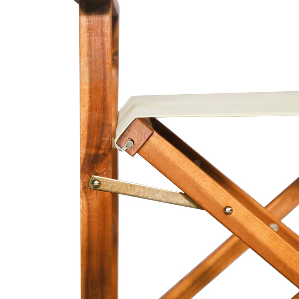 Regisseursstoelen 2 st massief acaciahout is nu te koop bij PeponiXL, paradijselijk wonen!