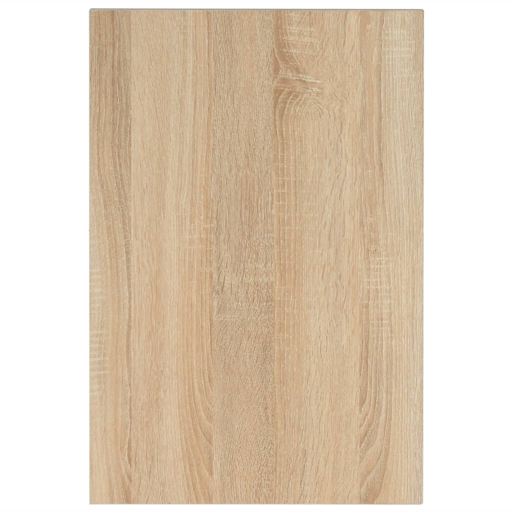 Badkamermeubel 60x40x16,3 cm eikenkleurig is nu te koop bij PeponiXL, paradijselijk wonen!