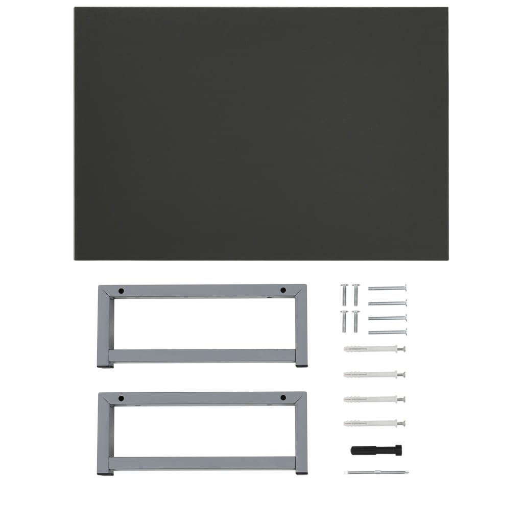 Badkamermeubel 60x40x16,3 cm grijs is nu te koop bij PeponiXL, paradijselijk wonen!