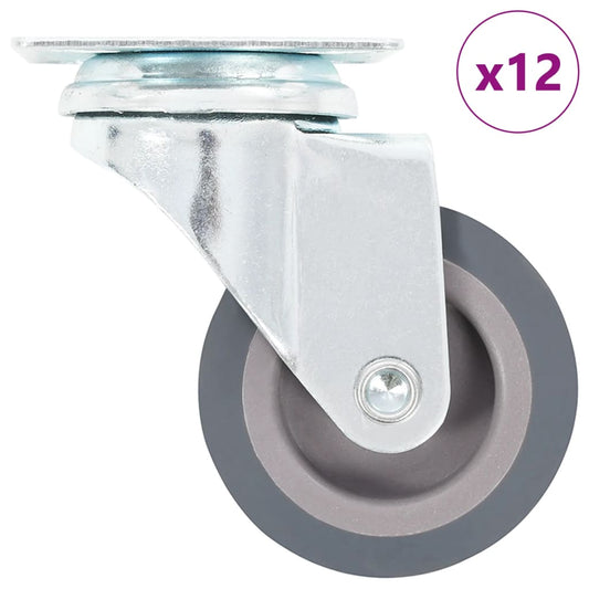 12 st Zwenkwielen 50 mm is nu te koop bij PeponiXL, paradijselijk wonen!