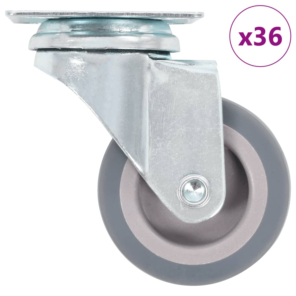 36 st Zwenkwielen 50 mm is nu te koop bij PeponiXL, paradijselijk wonen!