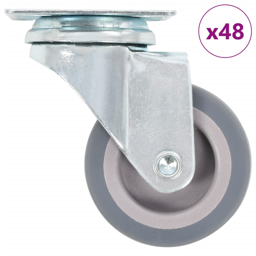 48 st Zwenkwielen 50 mm is nu te koop bij PeponiXL, paradijselijk wonen!
