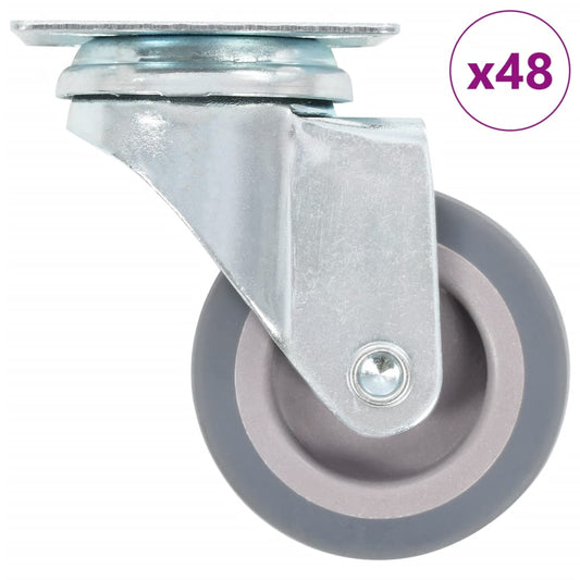 48 st Zwenkwielen 50 mm is nu te koop bij PeponiXL, paradijselijk wonen!