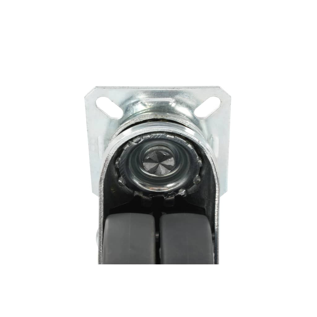 8 st Zwenkwielen dubbel 50 mm is nu te koop bij PeponiXL, paradijselijk wonen!
