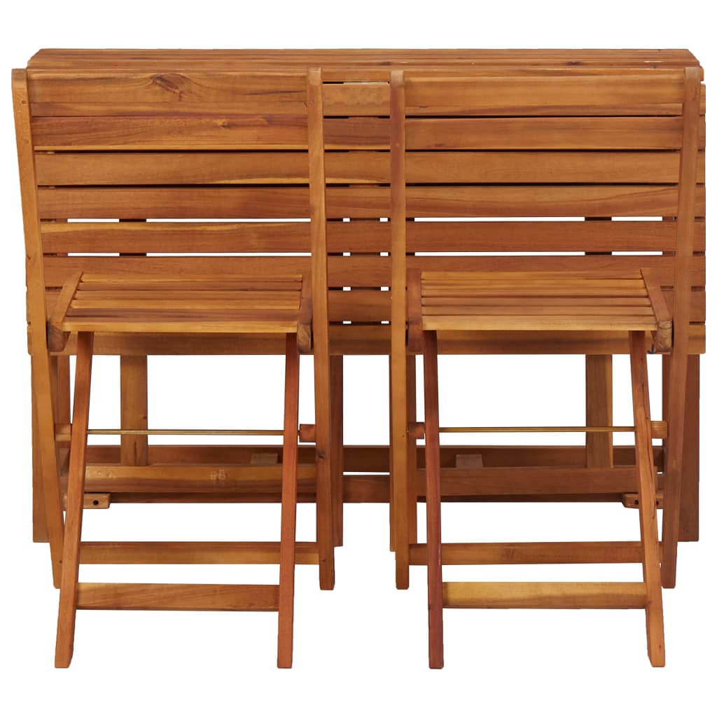 Tuintafel met plantenbak en 2 bistrostoelen massief acaciahout is nu te koop bij PeponiXL, paradijselijk wonen!