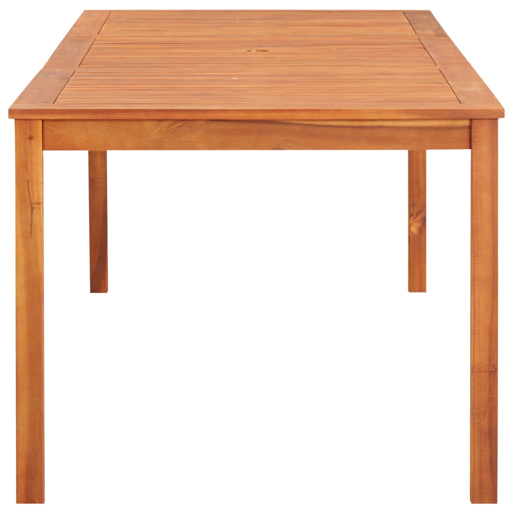 Tuintafel 215x90x74 cm massief acaciahout is nu te koop bij PeponiXL, paradijselijk wonen!