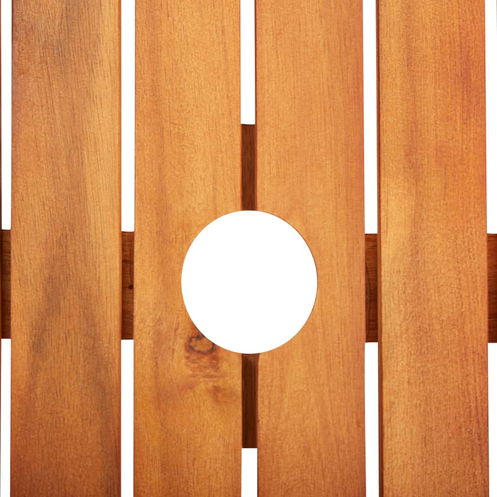 Tuintafel 215x90x74 cm massief acaciahout is nu te koop bij PeponiXL, paradijselijk wonen!