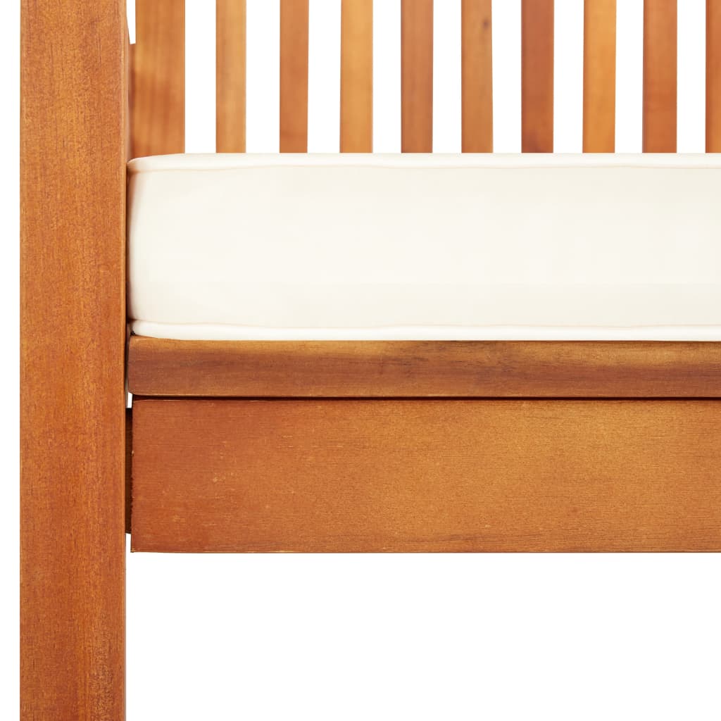 Tuinstoelen 3 st met kussens massief acaciahout is nu te koop bij PeponiXL, paradijselijk wonen!
