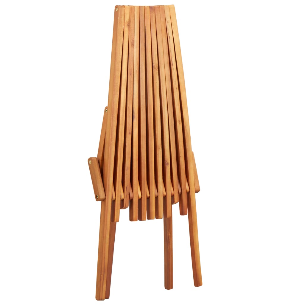 Loungestoelen inklapbaar 2 st massief acaciahout is nu te koop bij PeponiXL, paradijselijk wonen!