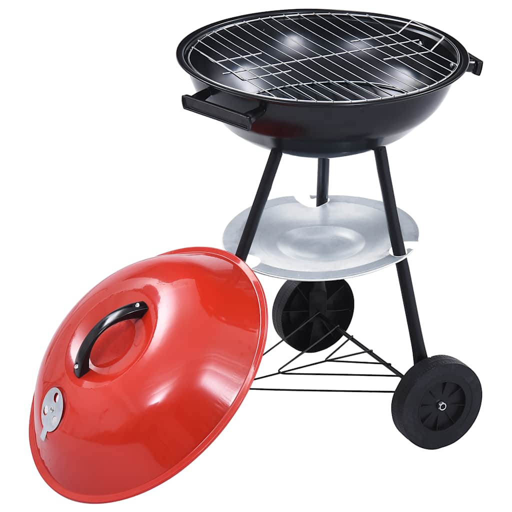 Kogelbarbecue houtskool met wieltjes XXL 44 cm is nu te koop bij PeponiXL, paradijselijk wonen!