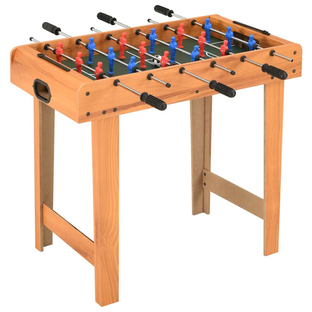 Voetbaltafel mini 69x37x62 cm esdoorn is nu te koop bij PeponiXL, paradijselijk wonen!