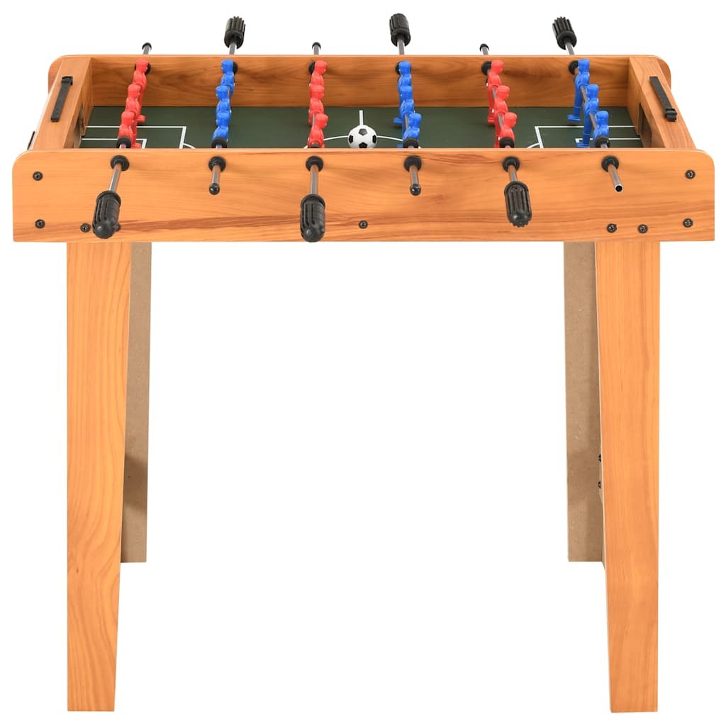 Voetbaltafel mini 69x37x62 cm esdoorn is nu te koop bij PeponiXL, paradijselijk wonen!