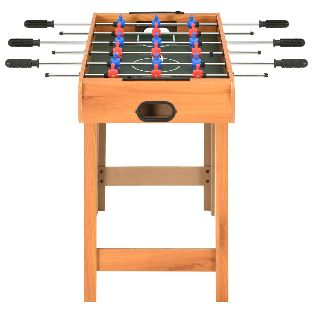 Voetbaltafel mini 69x37x62 cm esdoorn is nu te koop bij PeponiXL, paradijselijk wonen!