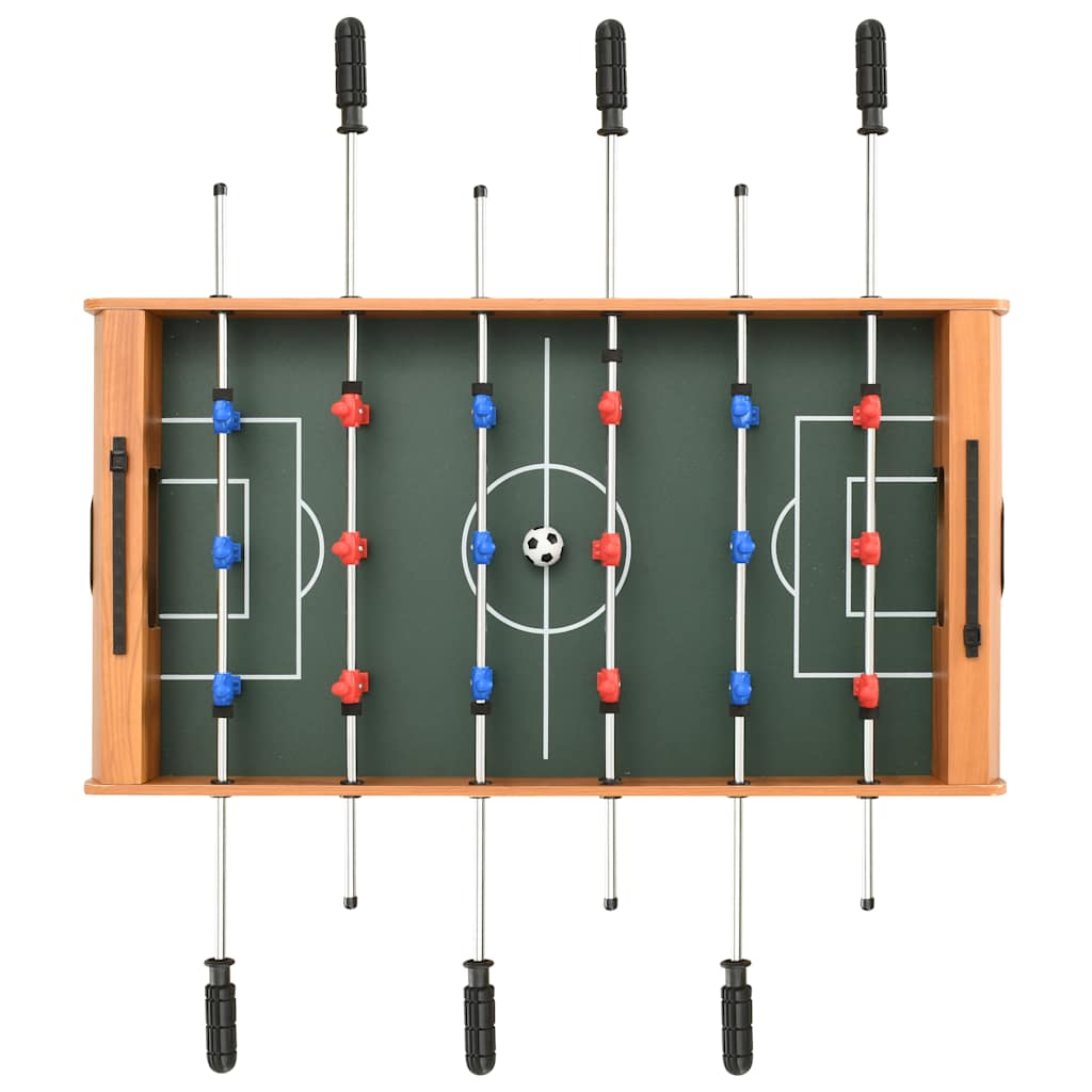 Voetbaltafel mini 69x37x62 cm esdoorn is nu te koop bij PeponiXL, paradijselijk wonen!