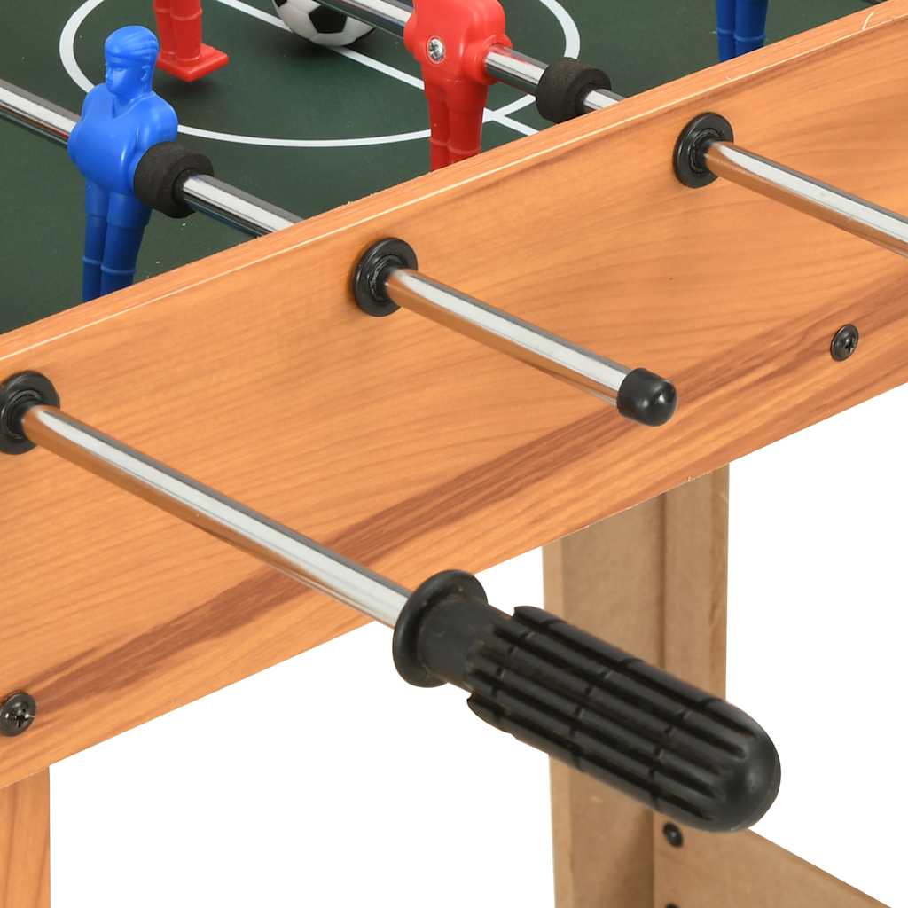 Voetbaltafel mini 69x37x62 cm esdoorn is nu te koop bij PeponiXL, paradijselijk wonen!