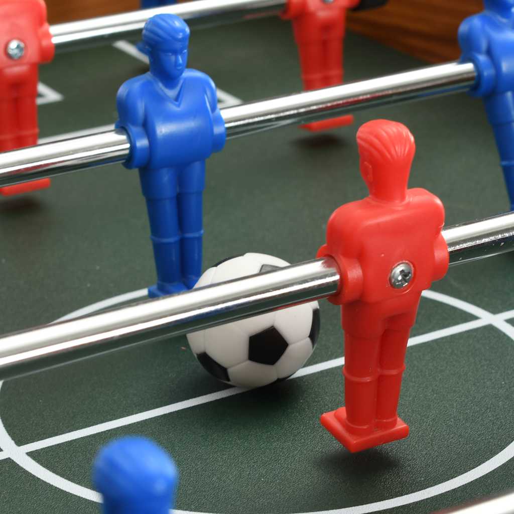 Voetbaltafel mini 69x37x62 cm esdoorn is nu te koop bij PeponiXL, paradijselijk wonen!