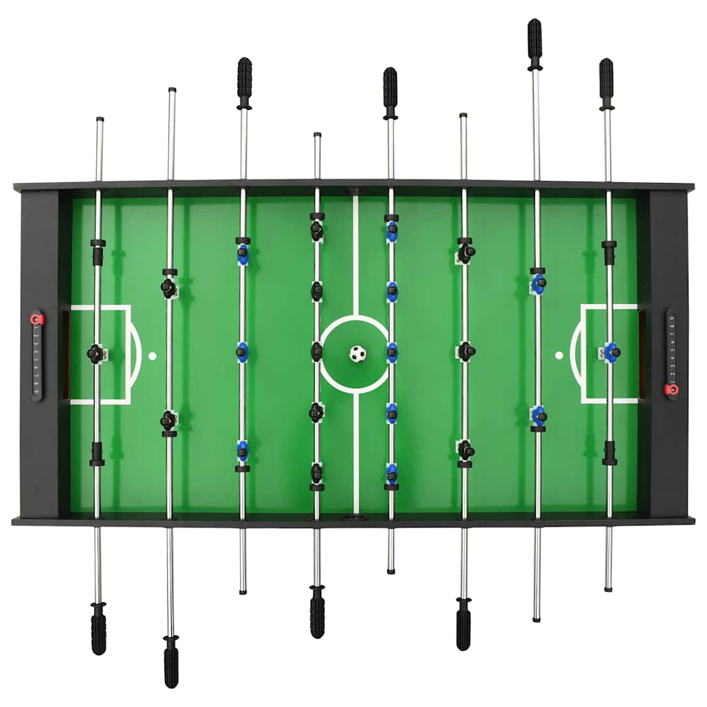 Voetbaltafel inklapbaar 121x61x80 cm zwart is nu te koop bij PeponiXL, paradijselijk wonen!