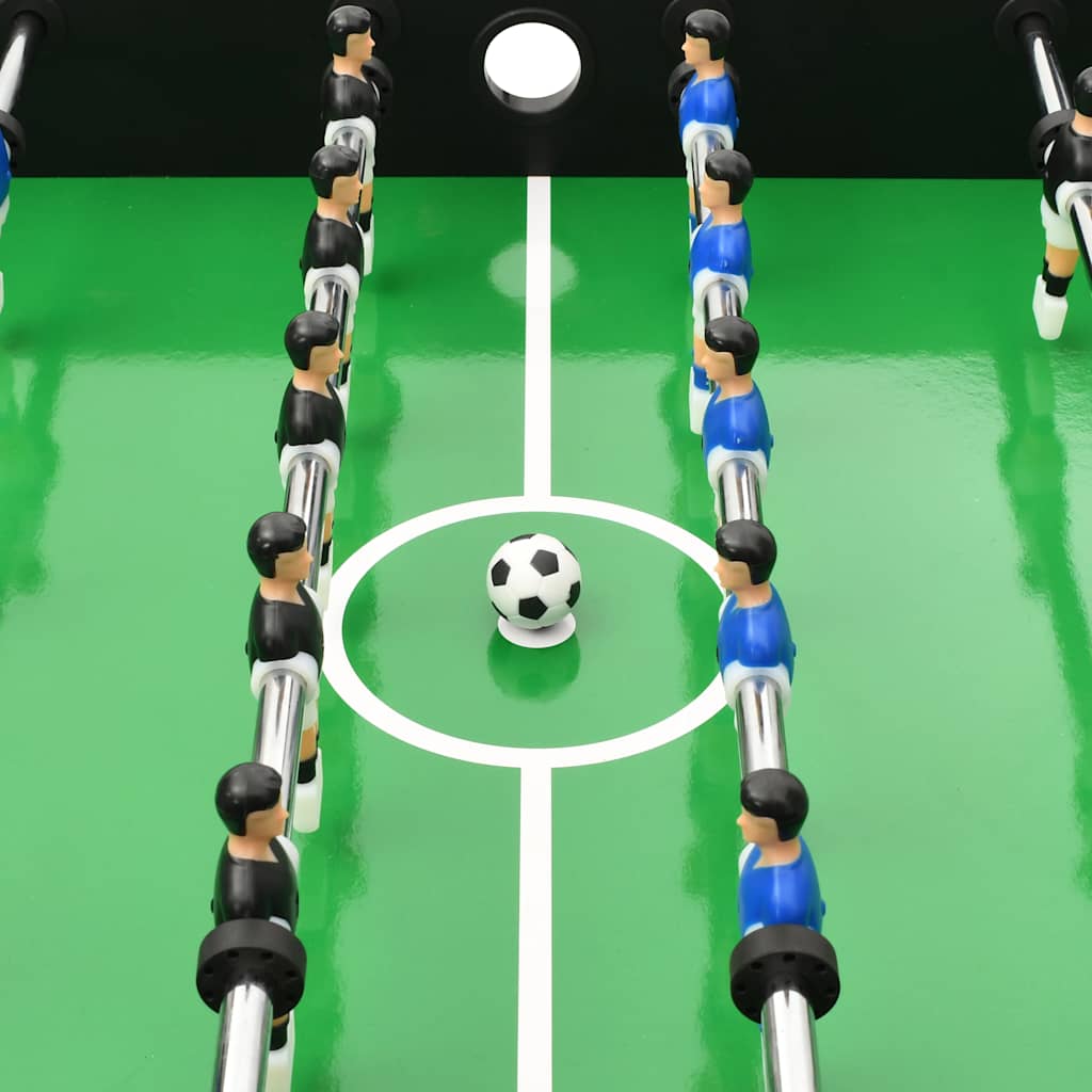Voetbaltafel inklapbaar 121x61x80 cm zwart is nu te koop bij PeponiXL, paradijselijk wonen!