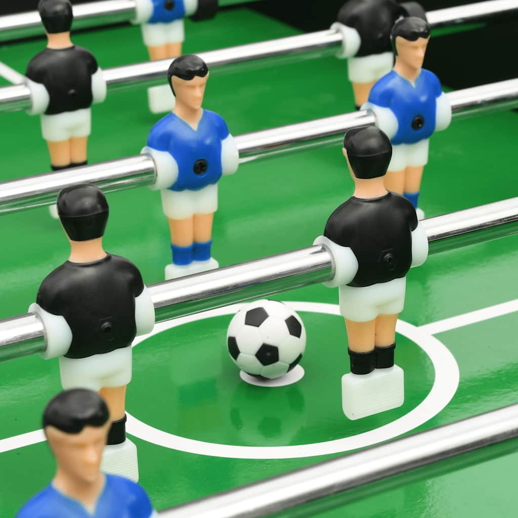 Voetbaltafel inklapbaar 121x61x80 cm zwart is nu te koop bij PeponiXL, paradijselijk wonen!