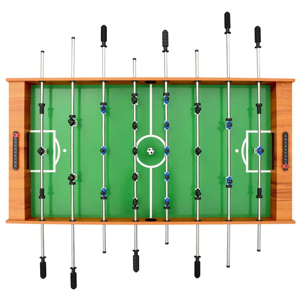 Voetbaltafel inklapbaar 121x61x80 cm lichtbruin is nu te koop bij PeponiXL, paradijselijk wonen!