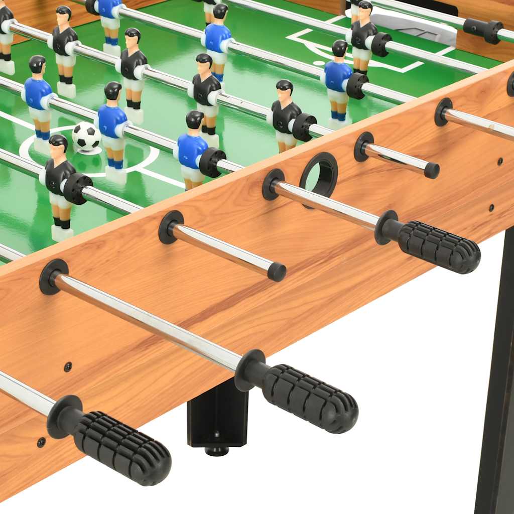 Multispeeltafel 15-in-1 121x61x82 cm esdoornkleurig is nu te koop bij PeponiXL, paradijselijk wonen!