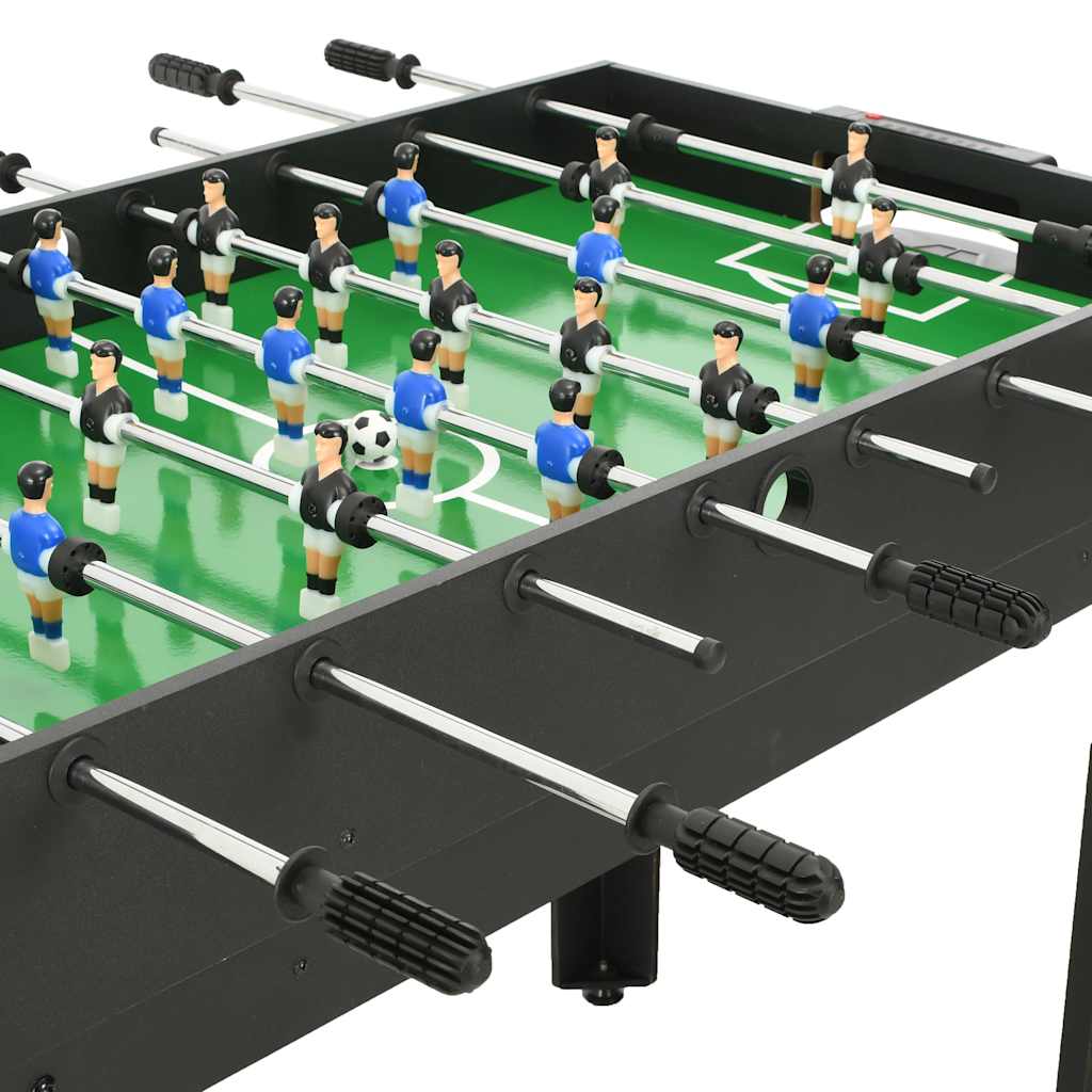 Multispeeltafel 15-in-1 121x61x82 cm zwart is nu te koop bij PeponiXL, paradijselijk wonen!