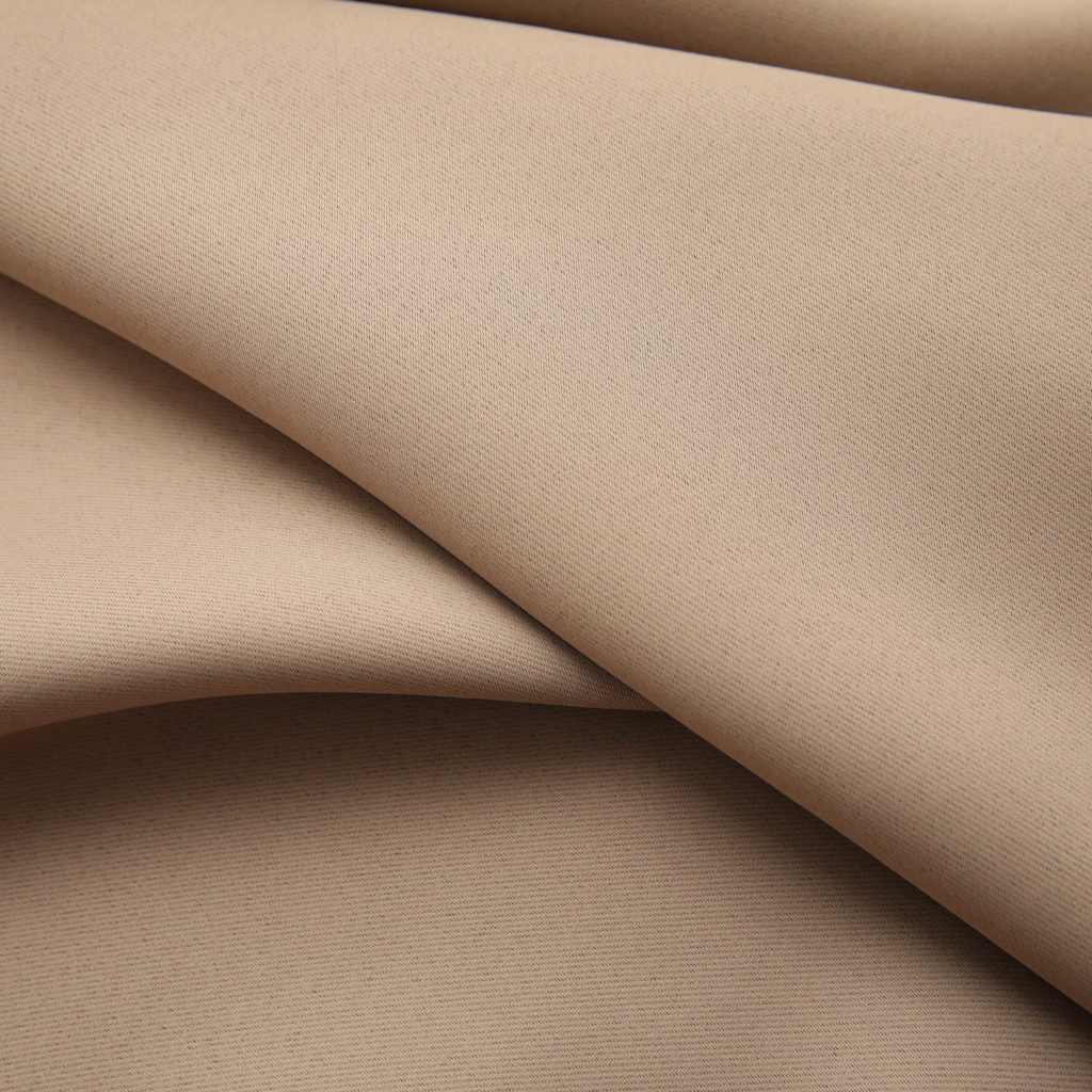 Gordijn verduisterend met haken 290x245 cm taupe is nu te koop bij PeponiXL, paradijselijk wonen!