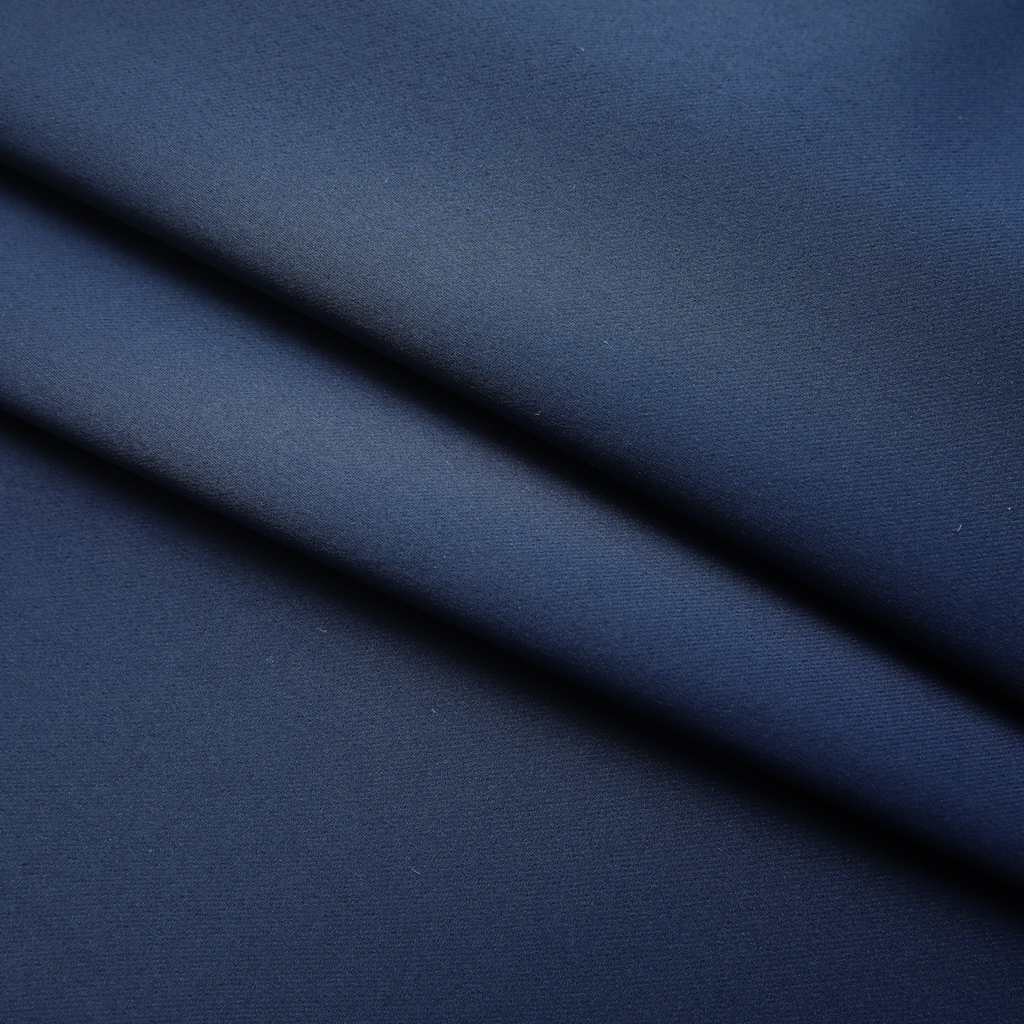 Gordijn verduisterend met haken 290x245 cm blauw is nu te koop bij PeponiXL, paradijselijk wonen!