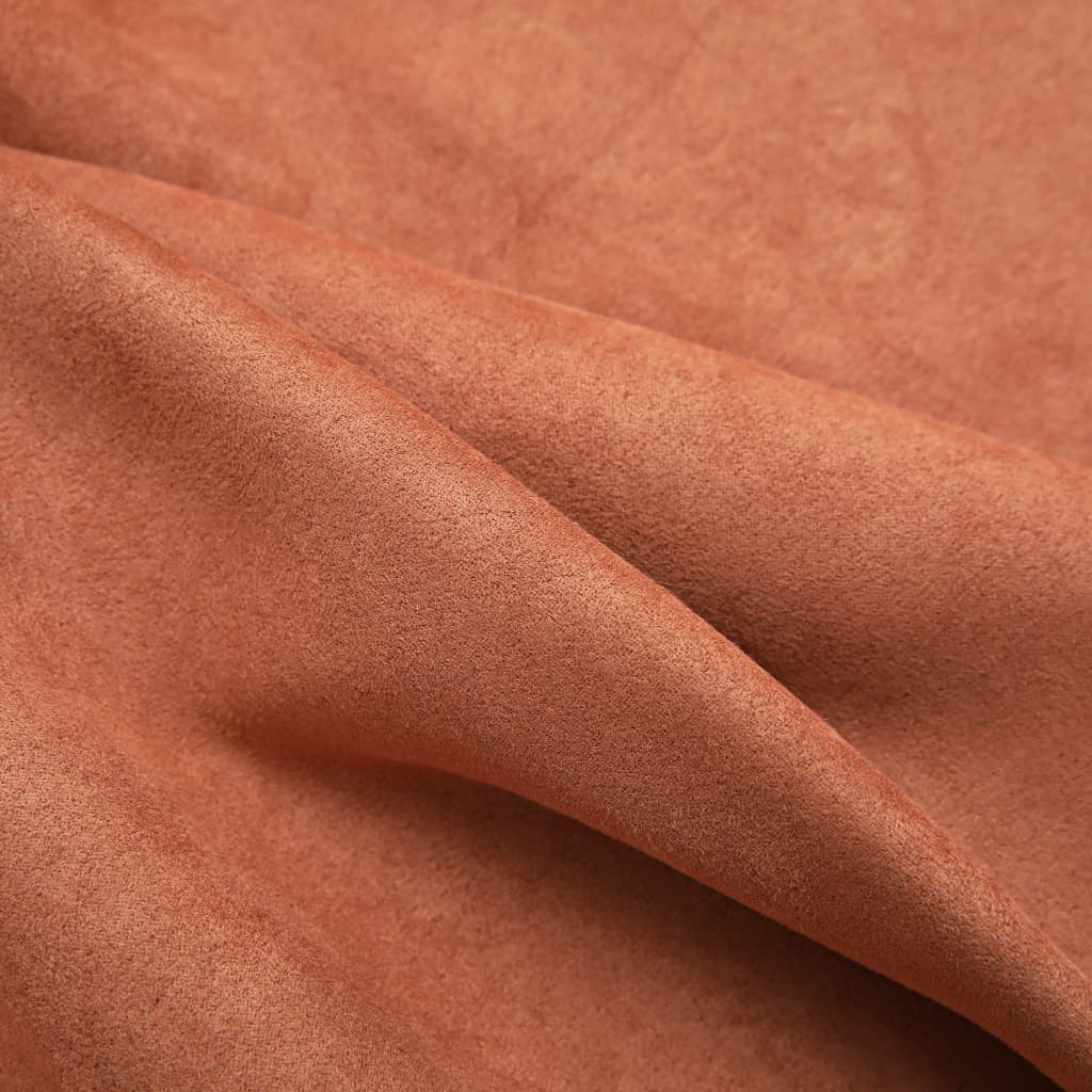 Gordijnen verduisterend met ringen 2 st 140x245 cm roestkleur is nu te koop bij PeponiXL, paradijselijk wonen!