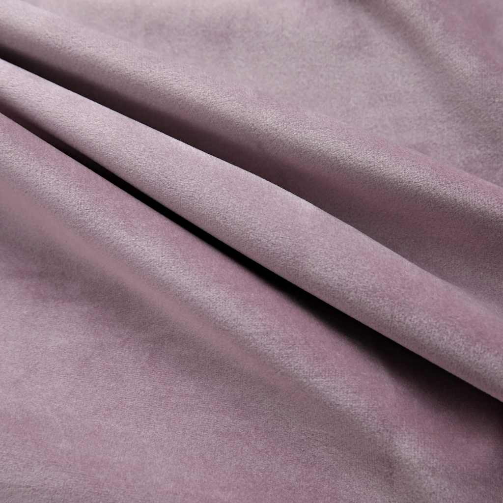 Gordijnen verduisterend met ringen 2 st 140x245 cm fluweel roze is nu te koop bij PeponiXL, paradijselijk wonen!