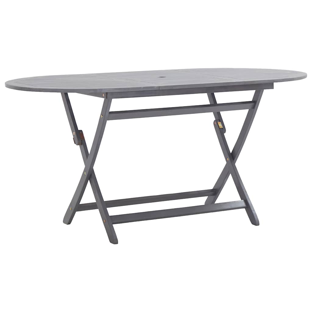 Tuintafel inklapbaar 160x85x75 cm massief acaciahout is nu te koop bij PeponiXL, paradijselijk wonen!