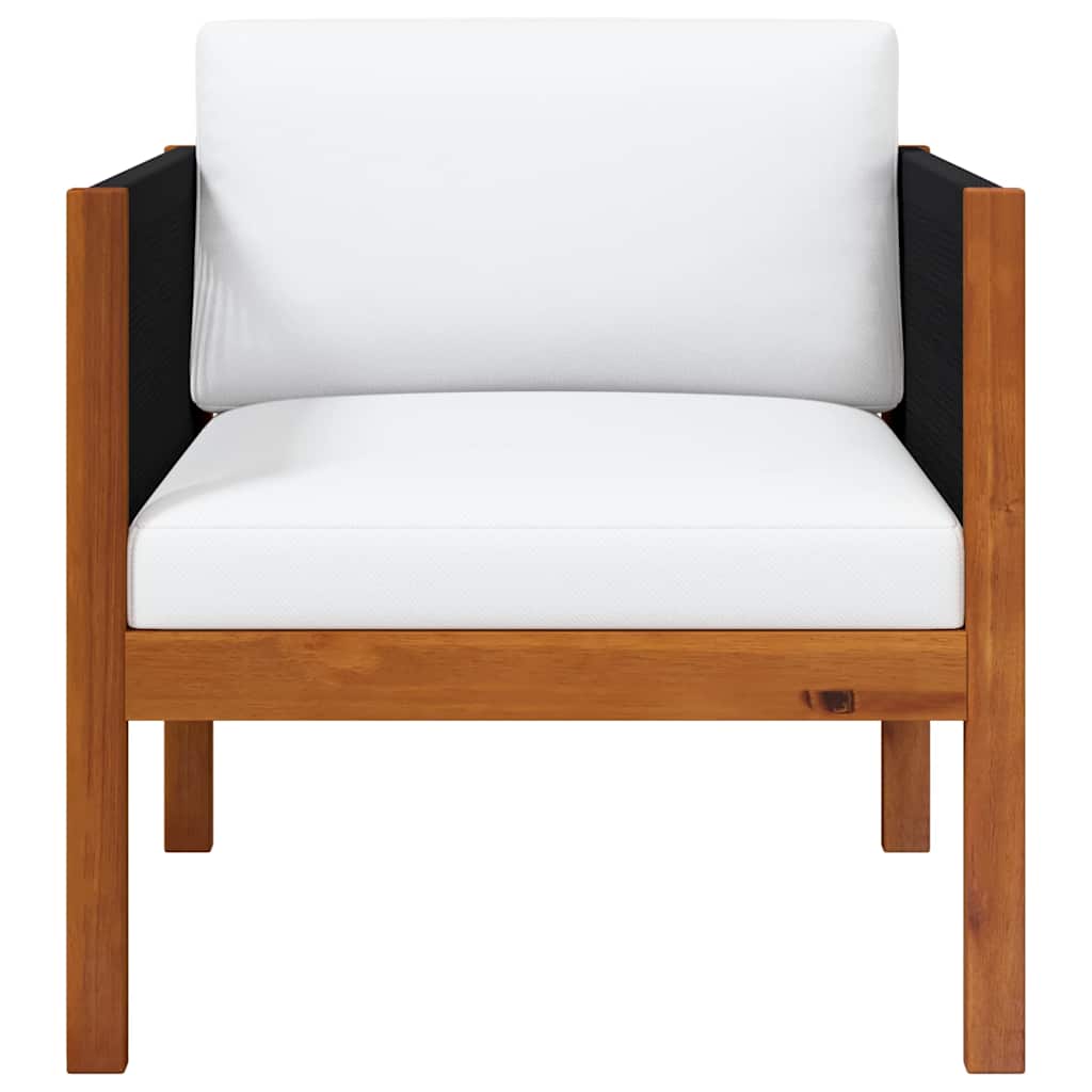 Tuinstoelen 2 st massief acaciahout is nu te koop bij PeponiXL, paradijselijk wonen!