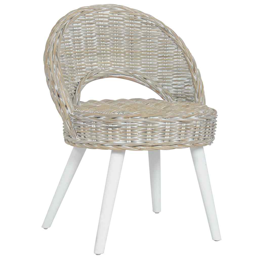 Fauteuil kubu rattan wit is nu te koop bij PeponiXL, paradijselijk wonen!
