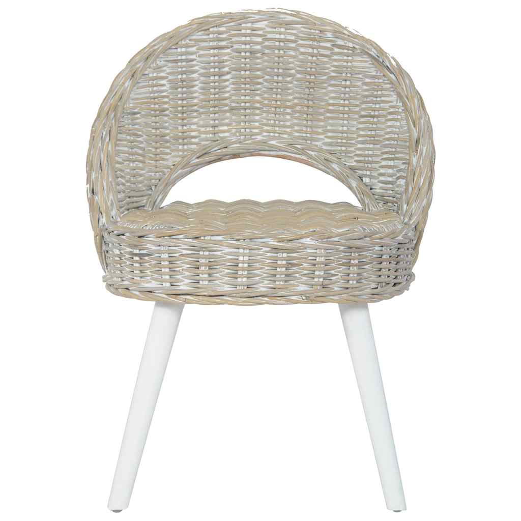 Fauteuil kubu rattan wit is nu te koop bij PeponiXL, paradijselijk wonen!