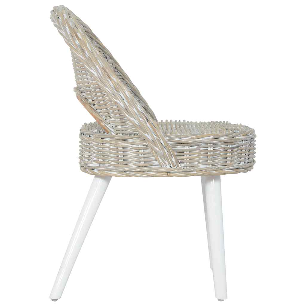 Fauteuil kubu rattan wit is nu te koop bij PeponiXL, paradijselijk wonen!
