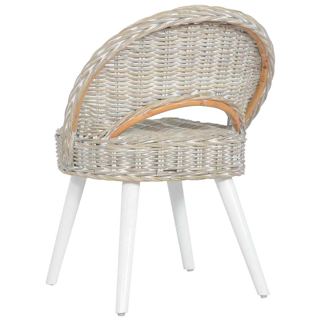 Fauteuil kubu rattan wit is nu te koop bij PeponiXL, paradijselijk wonen!