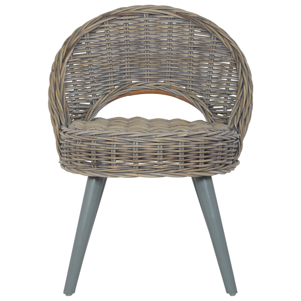 Fauteuil kubu rattan grijs is nu te koop bij PeponiXL, paradijselijk wonen!