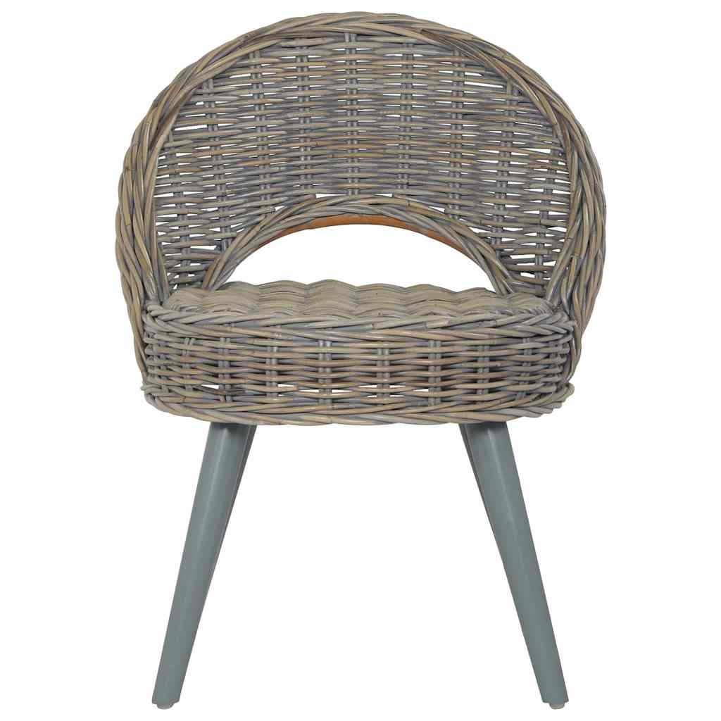 Fauteuil kubu rattan grijs is nu te koop bij PeponiXL, paradijselijk wonen!