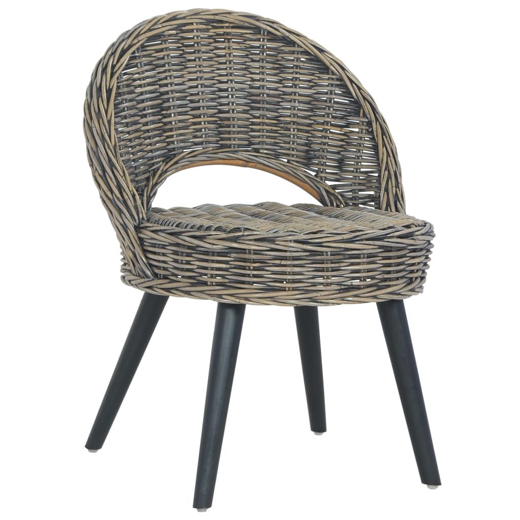 Fauteuil kubu rattan zwart is nu te koop bij PeponiXL, paradijselijk wonen!