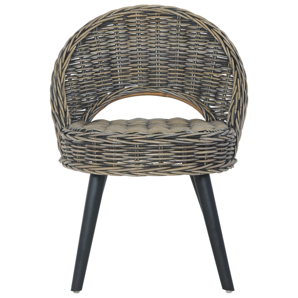Fauteuil kubu rattan zwart is nu te koop bij PeponiXL, paradijselijk wonen!